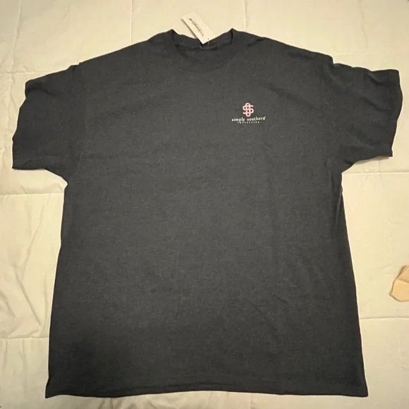 Simply Southern “You Are Enough Just As You Are. Heather Gray T-Shirt. Size XL - Picture 2 of 3